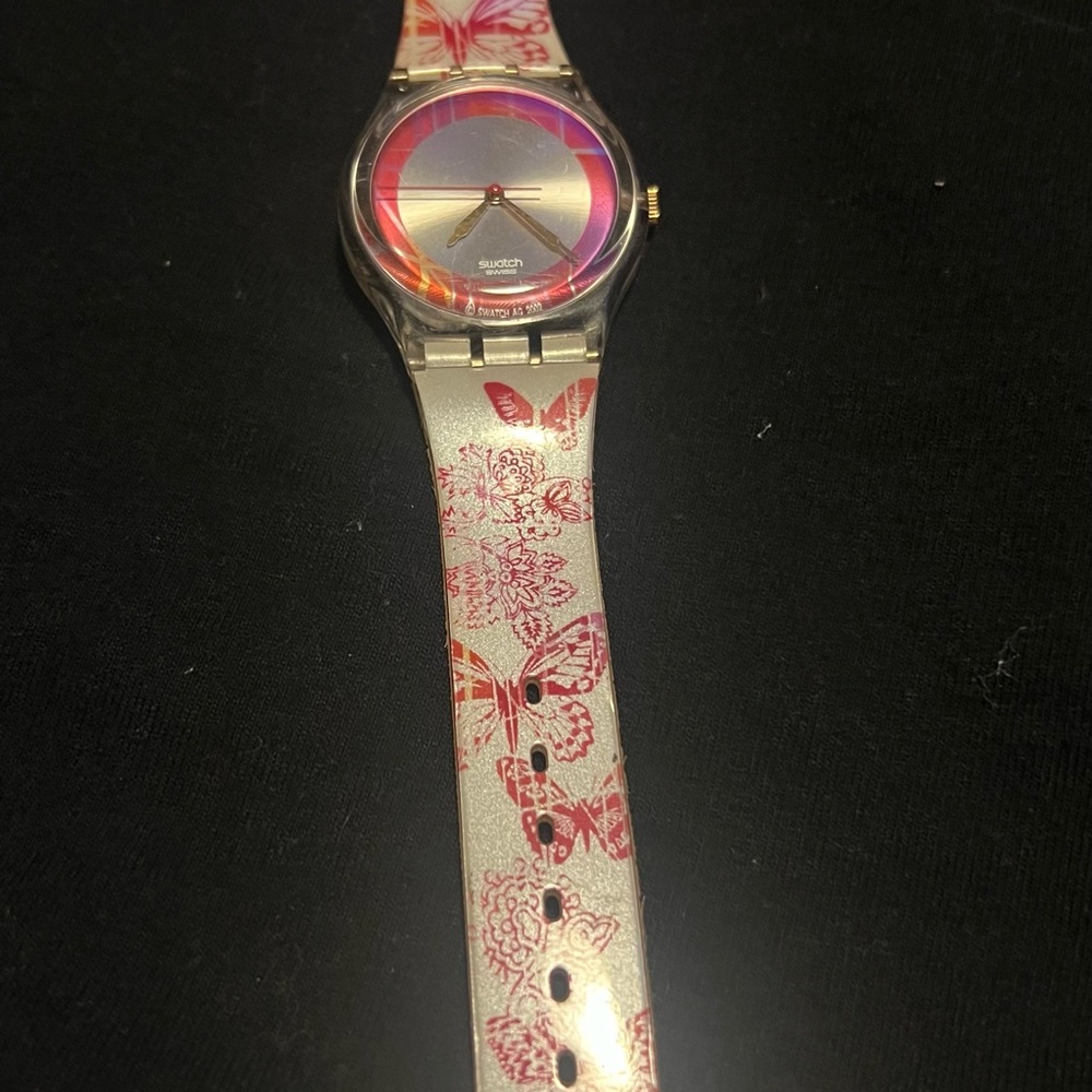 EUC - Till the butterflies Ge118 - Analog Quartz Watch -  Vintage - Picture 7 of 7